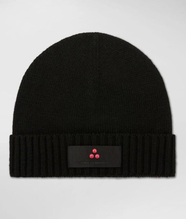 Cappello berretto in misto lana PEUTEREY Silly - nero
