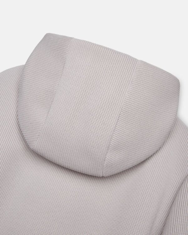 Caban corto con cappuccio UNITY Burber - Stone - immagine 3