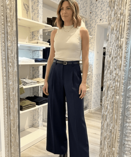Weekend Max Mara - Pantalone in mista lana WKDASTA - Blu
